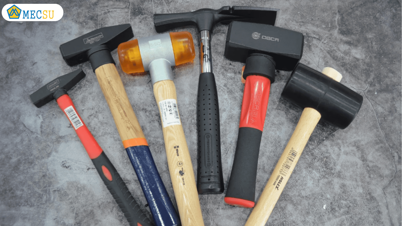 Các loại búa cầm tay mecsu